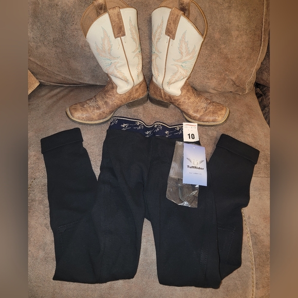 Tuff Rider Other - FIRM *NEW* Kids Sz 10 Horseback Riding Pants With Stirrips